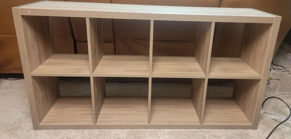 Полочный блок IKEA KALLAX СОБРАН! Блок хранения книжного шкафа 30 1/8x57 5/8 - 8 кубов - Изображение 3 из 3