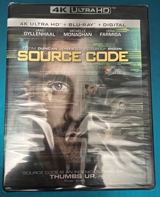 NEW The Source Code (2011) 4K Ultra HD/Blu-Ray/Digital Jake Gyllenhaal