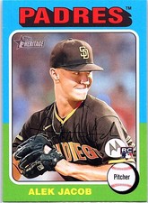 2024 Topps Heritage #184 Alek Jacob