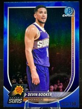 2025-26 Bowman Chrome - Devin Booker #BCV-124 - True Blue Refractor /150