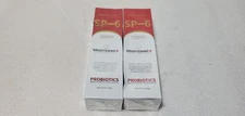 Lot 2 MS Drwikey SP-6 Super Probiotic-6 Bright White Whitening Toothpaste 4.9oz
