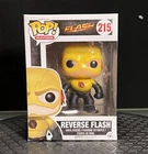 FUNKO POP THE FLASH TV SHOW REVERSE FLASH #215 EXCELLENT CONDITION