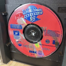 SEGA Saturn - World Series Baseball 98 - Complete/CIB - Refurbished, Very Good
