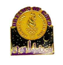 Olympic Games:Atlanta 1996-USA-Dream of Gold 100-Pin Badge