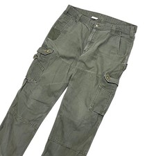 Carhartt Moss Green Ripstop Cargo Work Pants 40x32 Relaxed Fit B342 MOS Faded