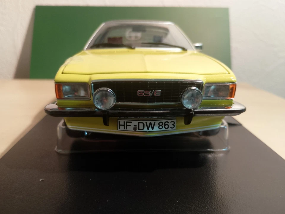 1:18 OPEL Commodore B  GS/E Coupe Bj. 1975 * Farbe: Gelb * LIMITED EDITION * NEU - Bild 2 von 4