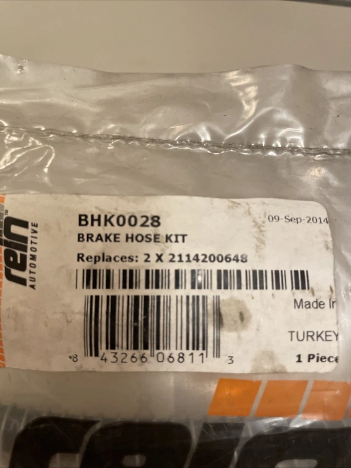 Rein Automotive. Kit de manguera de freno. BHK0028 Foto 4 de 4
