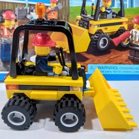 LEGO CITY 60072 Demolition Starter Set 100% Complete w/ Instructions & Minifigs