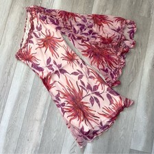 Jerome L'Huillier Dress silk floral one shoulder flare mini womens Pink size 40