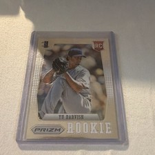Panini 2012 Prizm Yu Darvish Rookie Card #151 Texas Rangers MLB. rookie card picture