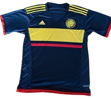 COLOMBIA NATIONAL TEAM 2015/2016 AWAY FOOTBALL SHIRT JERSEY ADIDAS SIZE M READ