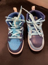 Nike Air Jordan 1 Mid SE TD Fly Blue Void Team Royal Blue Shoes BV8175-400 Sz 8