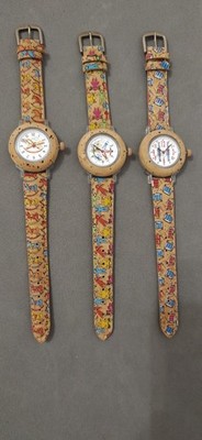 Nice Quartz Kork Uhr Nos Neu