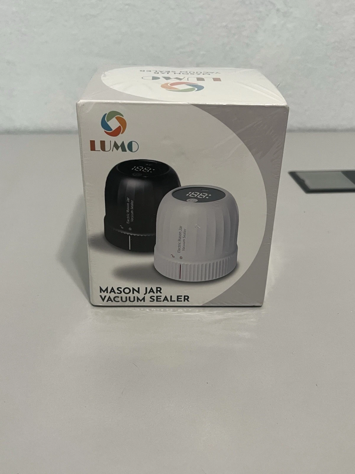 LUMO Mason Jar Vacuum Sealer, 3-1 Automatic Handheld Vacuum Sealer