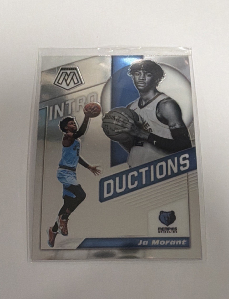 Panini 2019-20 Mosaic Ja Morant Introductions #7 Memphis Grizzlies Rookie Insert