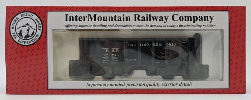 Tolva InterMountain 25401S-27 O B&O USRA 55 toneladas 2 bahías #321744 (2 rieles) nueva en caja | Zustand: New