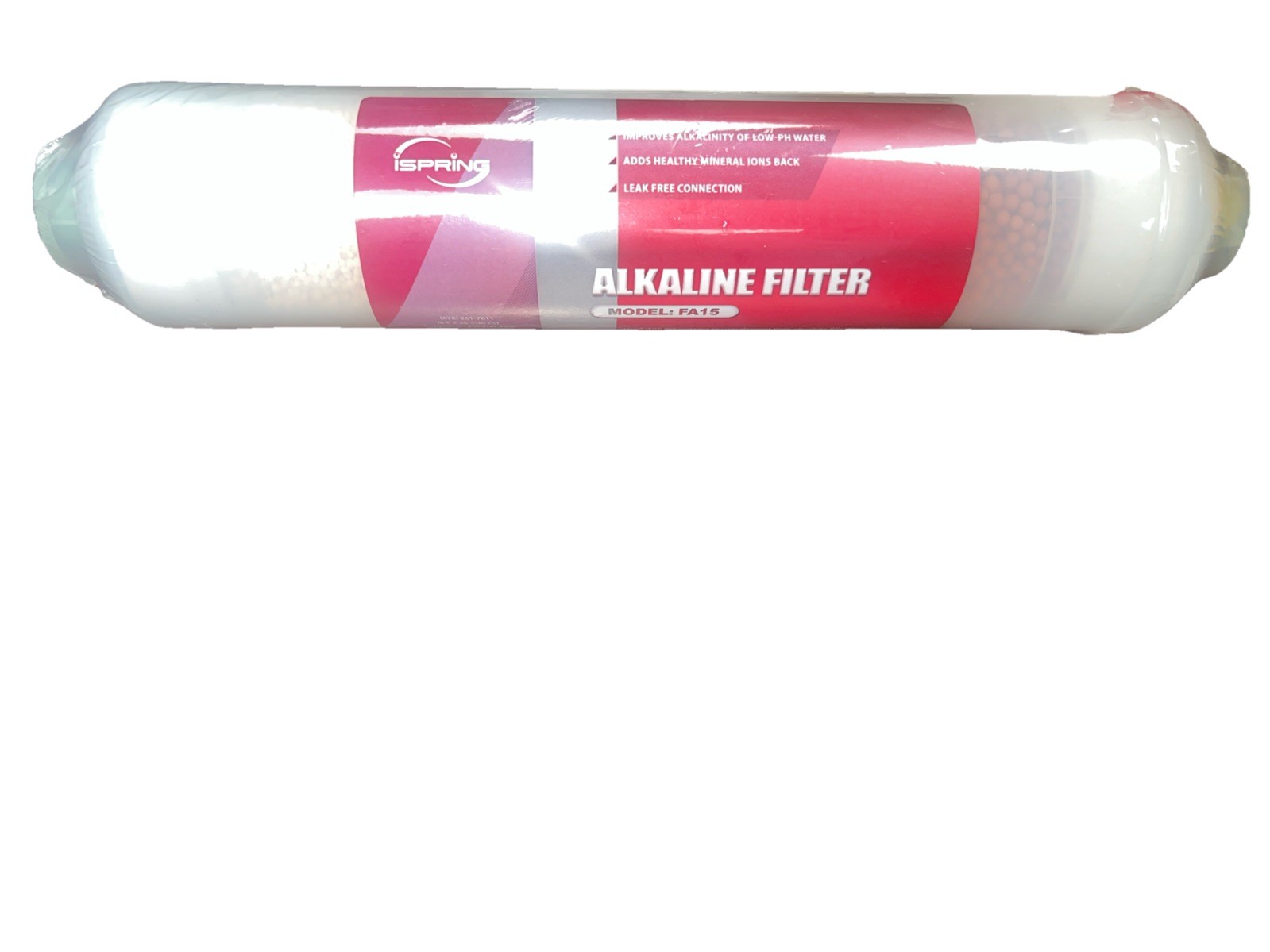 iSpring FA15 Alkaline Replacement Water Filter, 10" Inline Q