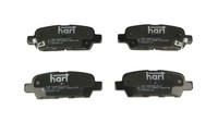 Hinterachse Hart 226 372 Bremsbelagsatz, Scheibenbremse FüR Infiniti,Nissan,Suzu