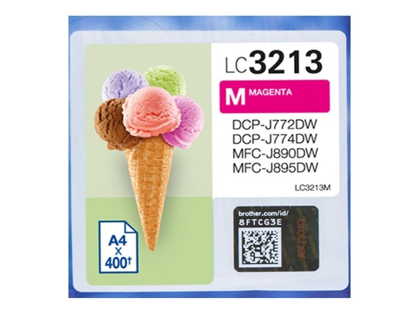 Brother LC-3213M Original Druckerpatrone Magenta-image