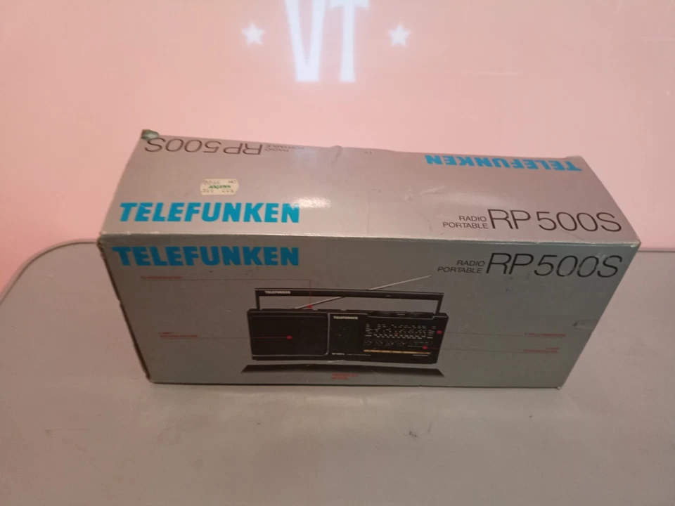 Telefunken RP 500 S Radio / Tuner / Kofferradio - Vintage OVP - Bild 2 von 4