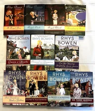 RHYS BOWEN ROYAL SPYNESS SERIES Cozy Mystery  Books Lot of 11 - HC/ DJ
