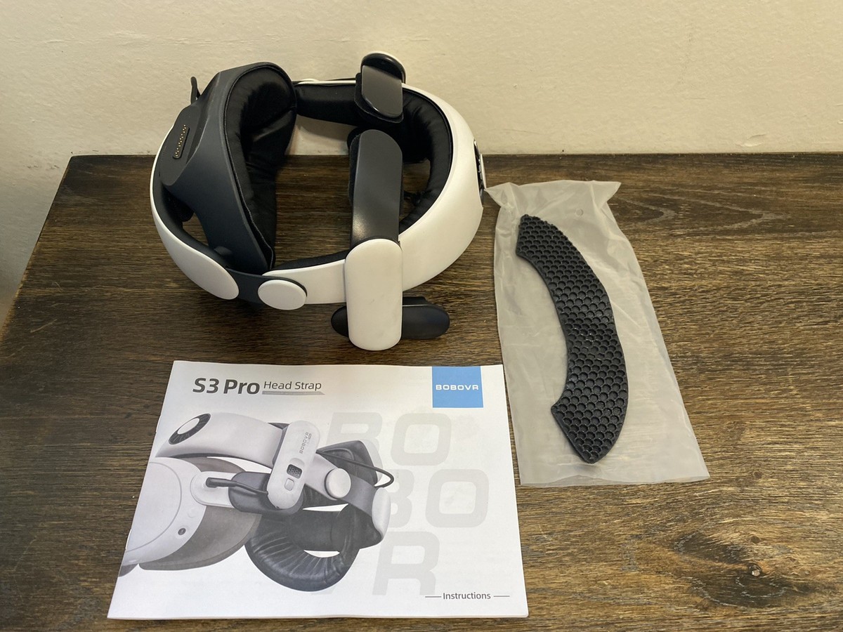 メタクエスト3 3s BOBOVR S3 Pro Head Strap海外版 BOBOVR S3 Pro Battery Strap for Meta Quest 3 & Quest 3S