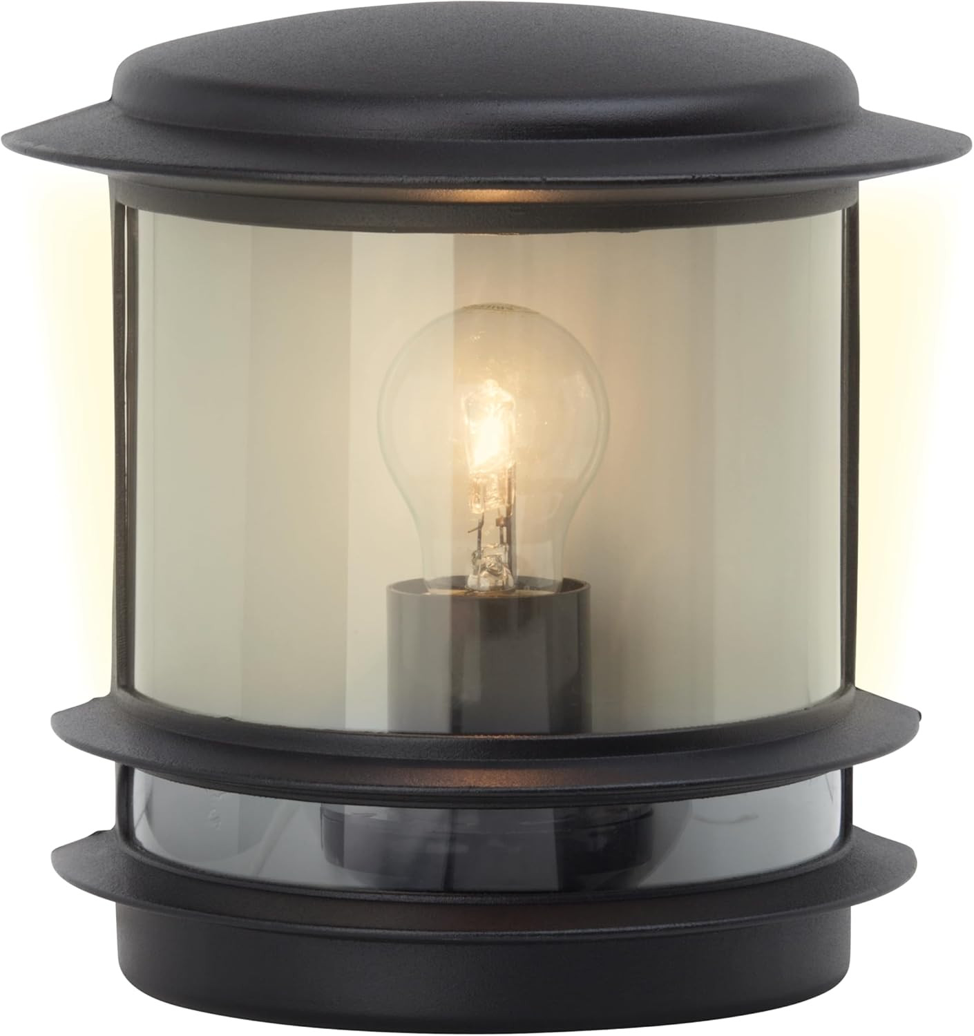 Specifiche Lampada Parete Hollywood Nero | Brilliant E27 IP44 Esterno
