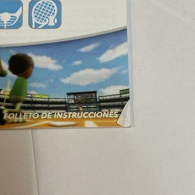 Wii Sports (Nintendo Wii, 2006) Disc Sleeve with Manual Tested Working Nice !