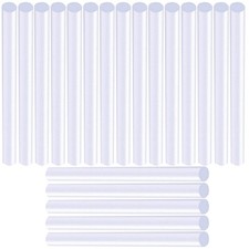 100 Pcs Hot Melt Glue Stick Transparent Adhesive Child Sticks Clear 0.17 per stick
