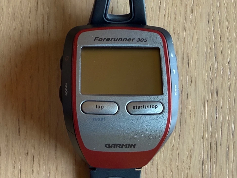 GPS Garmin Forerunner 305 + caricatore caricabatterie *non tiene carica* - Imagen 2 de 3
