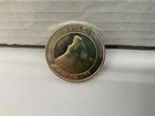**One Troy Ounce .999+ Fine Silver Round Coin - Metalor 2013 Swiss USA Flags **