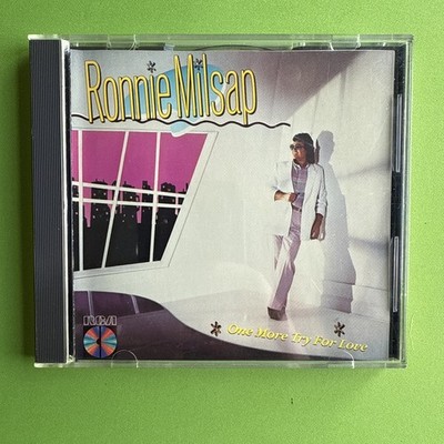 Ronnie Milsap - One More Try For Love. Rare 1984 Japan made on RCA.  PCD1 - 5016