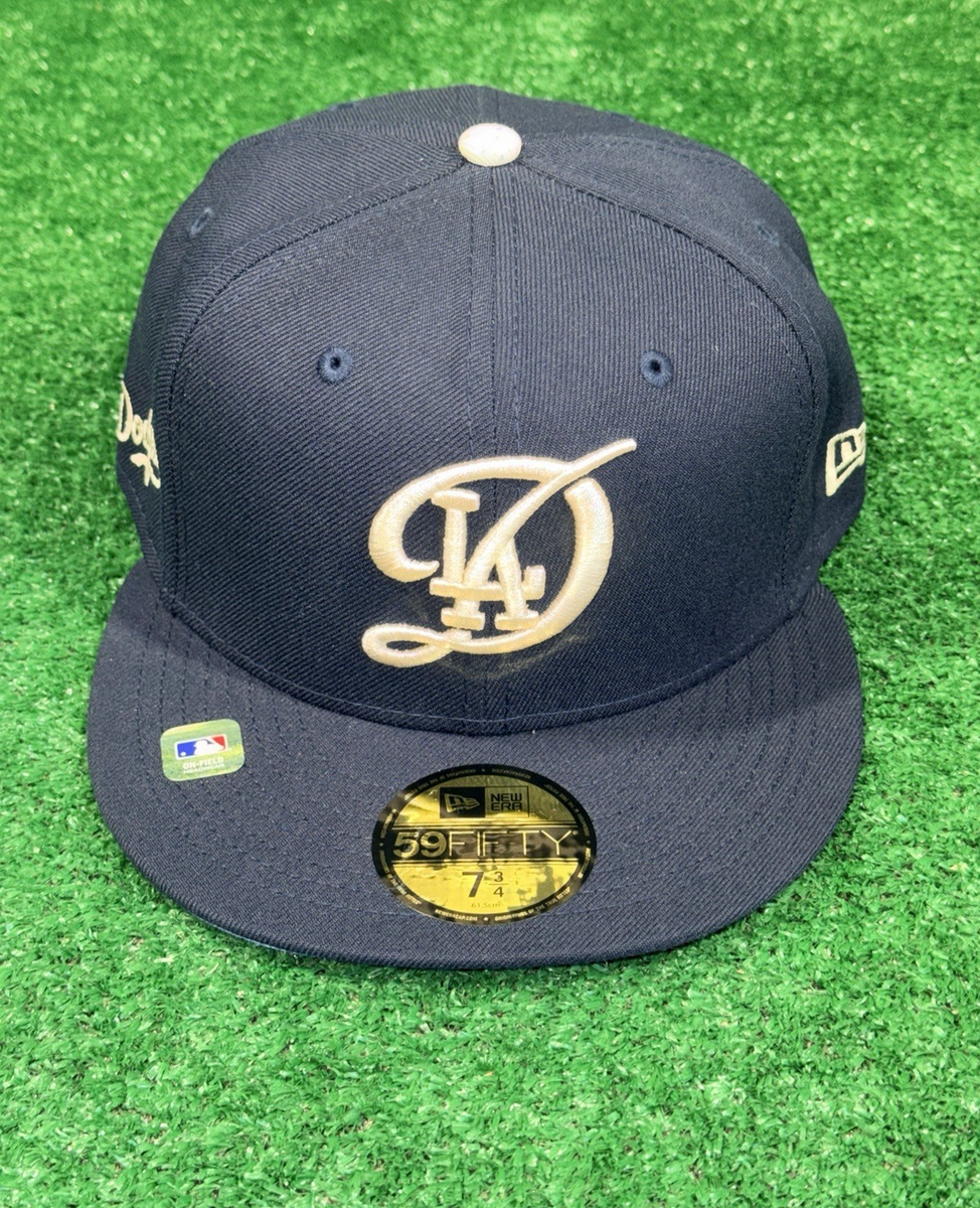NEW ERA LA Dodgers 　59FIFTY 　7 3/4 LA Dodgers MLB City Connect Fitted Sz 7 3/4 New Era 59FIFTY Navy