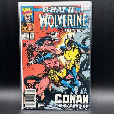 What If? #16 1990 Marvel Comics Wolverine Conan