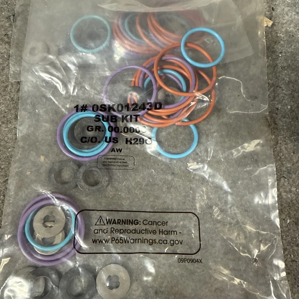 GENUINE DETROIT 60 SERIES N3 INJECTOR ORING SET 23533294, 23537111 - Image 2 of 4