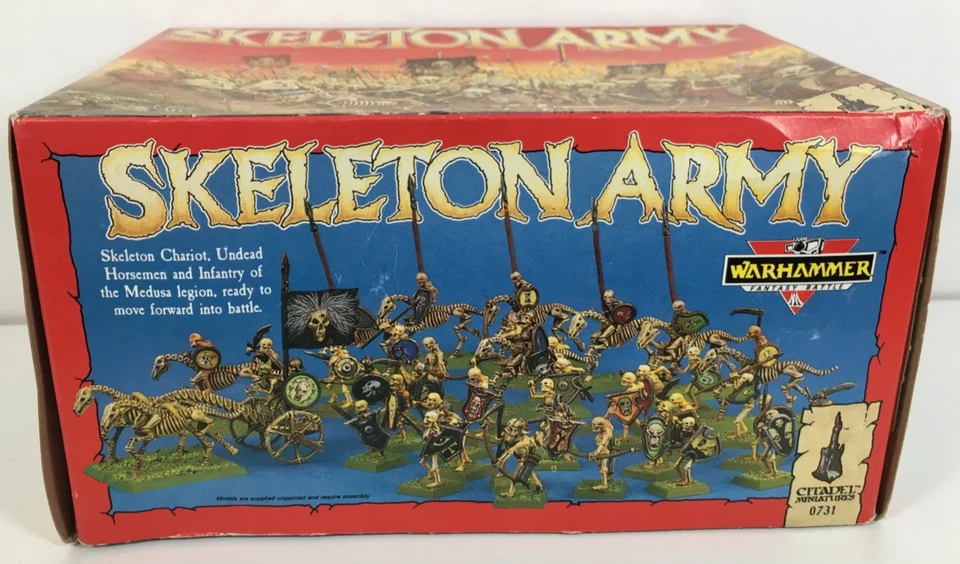 WARHAMMER WFB UNDEAD SKELETON ARMY BOX SET OOP BD037 OLDHAMMER - Image 4 of 4