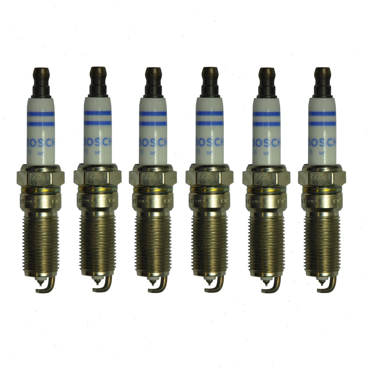 6 pc Bosch Double Platinum Spark Plugs for 2003-2005 Mercedes-Benz ML350 ek
