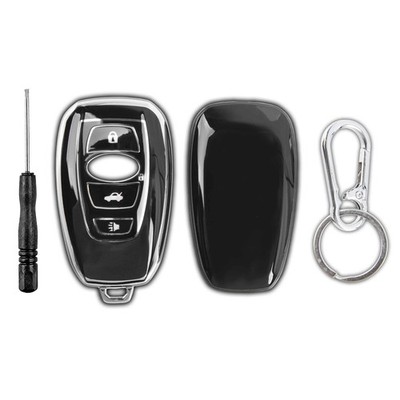 Key Fob Remote Shell Case Cover TPU for 2014-2023 Subaru (HYQ14AHC, HYQ14AHK)