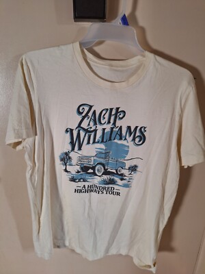 NWT A Hundred Highways Zach Williams Premium Logo Black T shirt Size Unsure