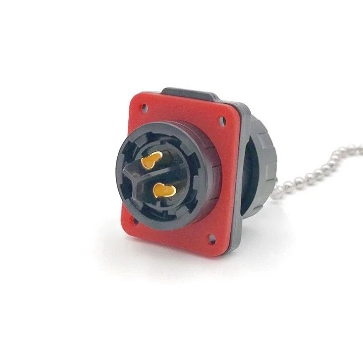 3 Pin Power Circular Connector Male Plug & Female Socket Outdoor Waterproof IP67 - Image 4 of 4
