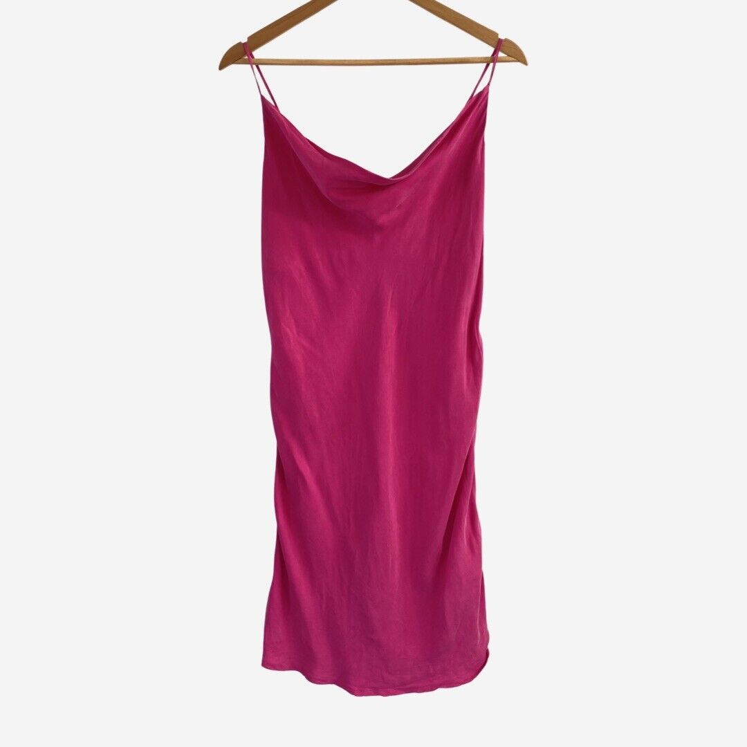 Bardot  Mini Slip Hot Pink Dress US10/L ($140) - image 2