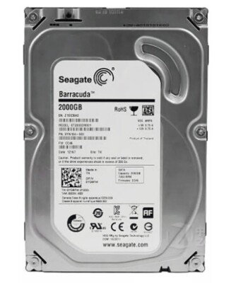 Seagate Barracuda ST2000DM001 2TB 64MB Cache 7200 RPM 6Gb/s 3.5'' SATA III TESTED