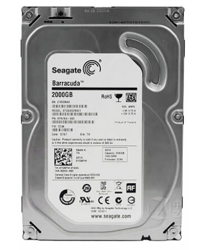 Seagate Barracuda ST2000DM001 2TB 64MB Cache 7200 RPM 6Gb/s 3.5" SATA III TESTED - Picture 1 of 4