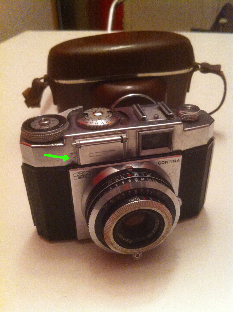 Appareil photo vintage Zeiss Ikon Contina Prontor-SVS + boîtier - Photo, audio & vidéo