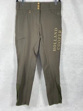 Holland Cooper Breeches Women’s UK Size 16 Green Riding Pants NWOT