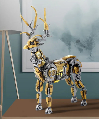 Mecha Elan (Elan Mécanique) - Jeu De Construction 924 Pièces, Style Cyberpunk (Neuf)
