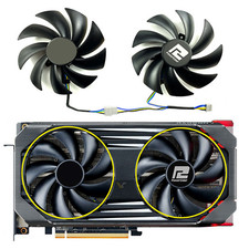 Graphics Card Cooling Fan Part for POWERCOLOR RX6600/RX6600XT/RX6650XT Red Devil