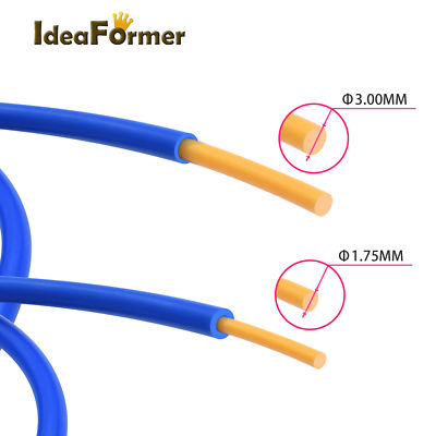 1/2/5/10M PFA Blue PTFE Tube Pipe For 3D Printer Parts 1.75mm/3.00mm Filament