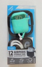 iLogic AirPods Storage Case & Accessory Set 12 Pc - NEW/SEALED