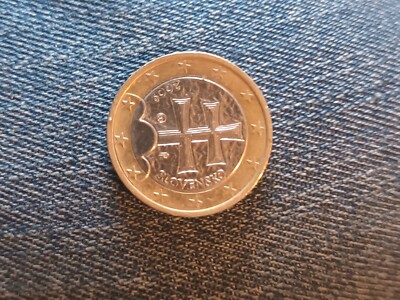 PIÈCE 1 EURO Slovensko 2009 EUR 3,50 - PicClick FR
